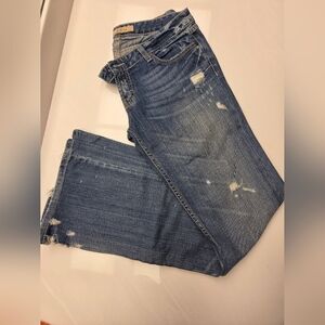 BKE Distressed Blue Jeans